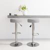 Day and Night - Day and Night Kitchen Stools 2 Units Gray Fabric