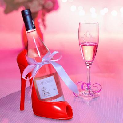 Top Selling Wine Rack High Heel Shoe Bottle Holder Kitchen Accessories Wine Bottles Holders Kitchen Utensils Dropshipping