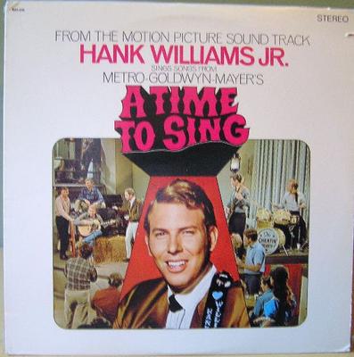 Disque vinyle HANK WILLIAMS JR. - Un Temps Pour Chanter (De The Motion Pic MCA1458 MCA Records 1985 US Bandes originales et comédies musicales Occasion