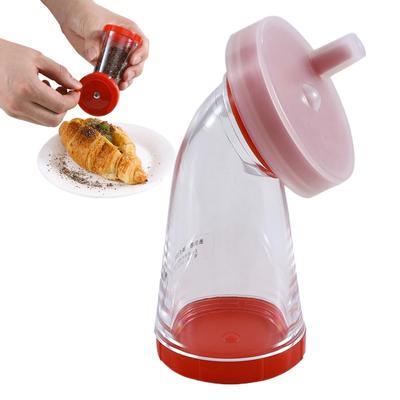 Hand-Cranked Sesame Grinder Sesame Mill Bottle Manual Pepper Grinder Spices Grinder Mill Milled Powder Kitchen Gadget for Salad