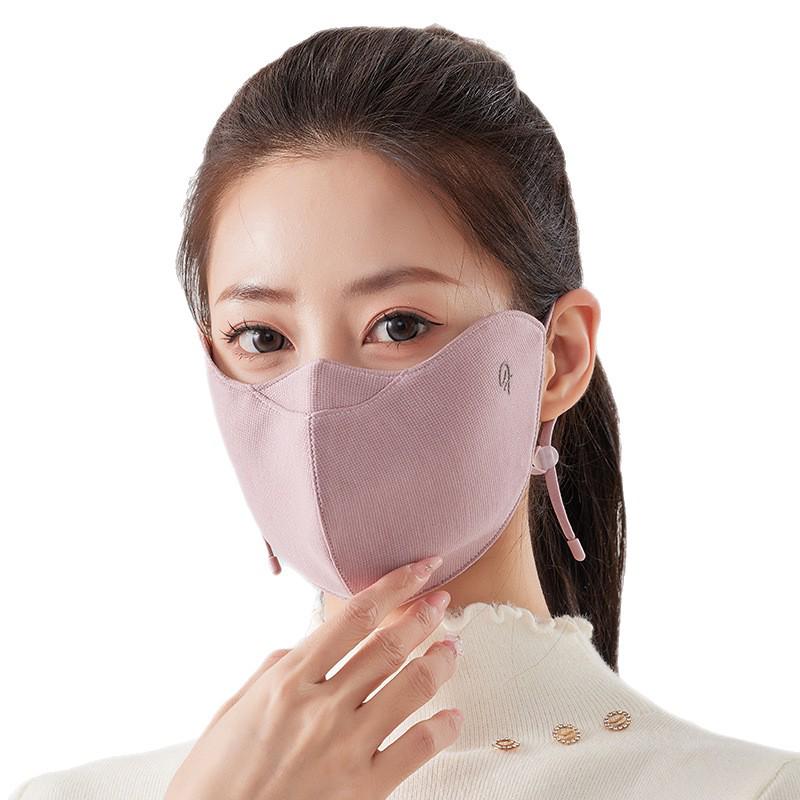 Herbst & Winter 3D Atmungsaktive Winddichte Gesichtsmaske mit Ohrschleifen zum Schutz vor Kälte und Staub