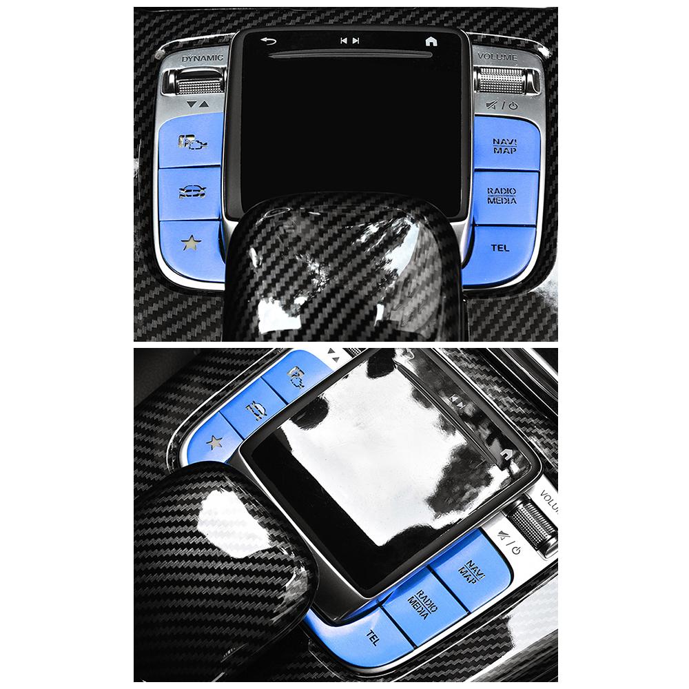 For Mercedes Benz A B CLA GLA GLB Class W177 C118 W247 2020 2024 2024 Car Interior Multimedia Mouse Switch Button Cover Trim