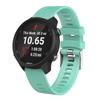 Compatible Striped Silicone Watch Band for Garmin Forerunner 245/645 & Vivoactive 5/6 with Pin Buckle.