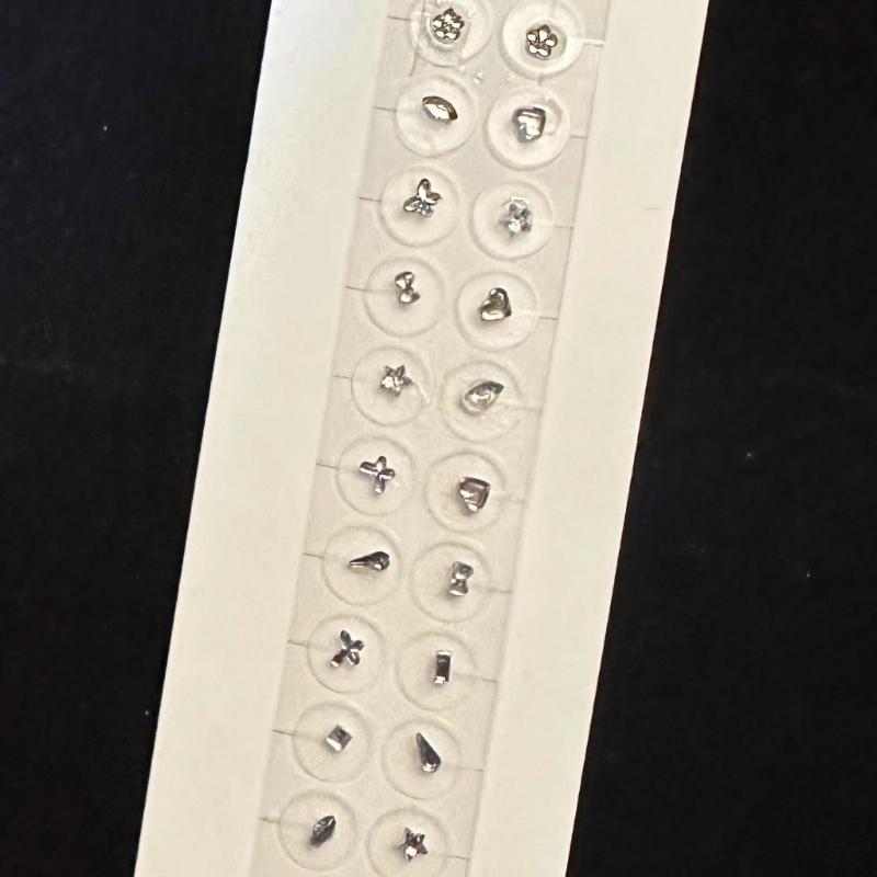 20Pcs Disposable Ear Sticker Acupoint Pressure Stimulation Patches Acupunctures Beads Auricular Ear Sticker Massager