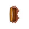 Coach Soft Tabby 26 Logo Snap Grain Leather Shoulder Crossbody Bag Medium Women Bags Silver Polished-Amber CT721-LHBAR