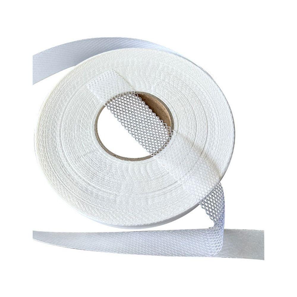 50M Hot Melt Adhesive Mesh Tape Fastener Non-woven Double Sided Clothes Ironing Hem Tapes Mesh DIY Interlining Adhesive Tape