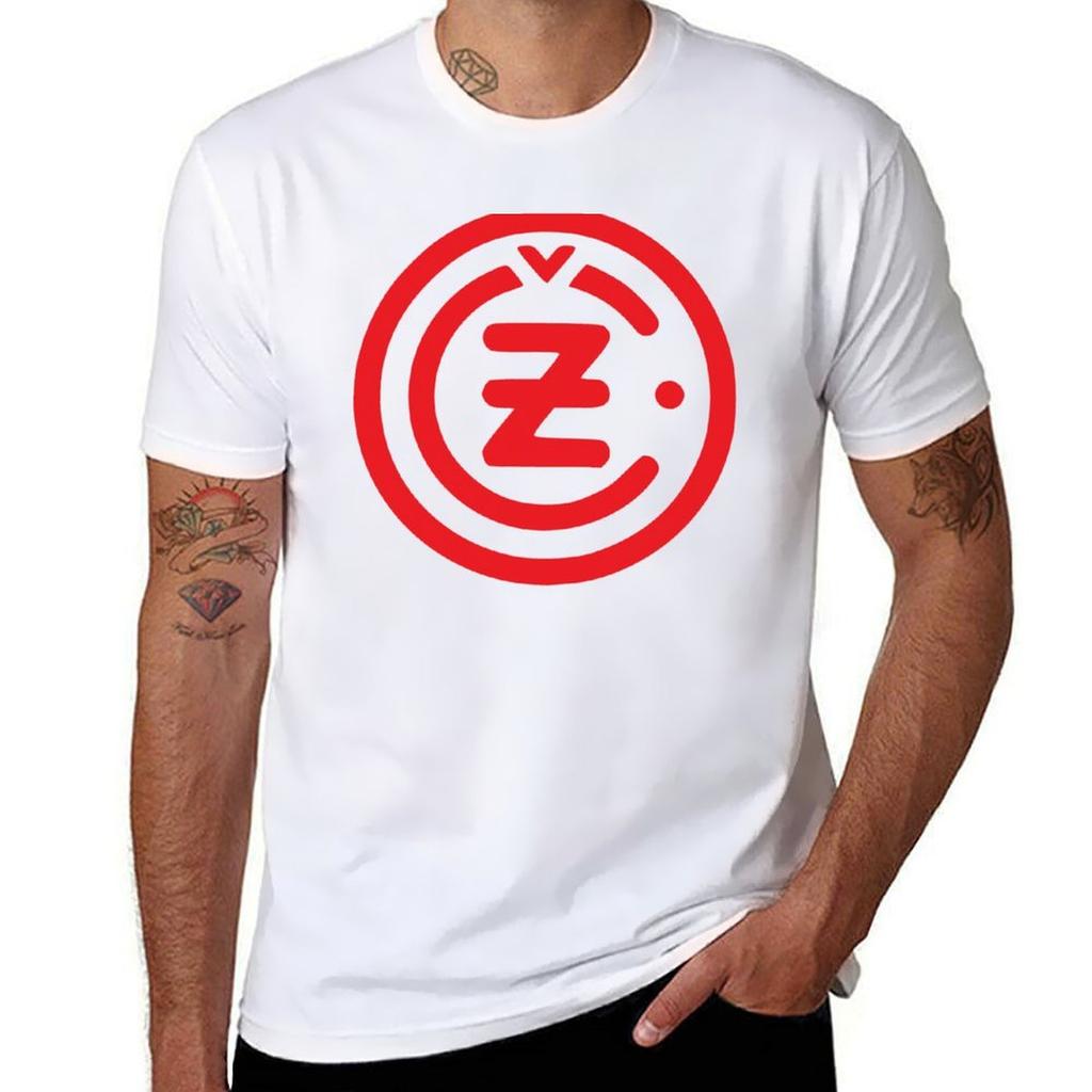 Vintage Cz Motorcycle Badge Tshirt Outdoor Sports Lightweight Tee