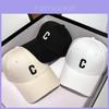 Stylish Korean Letter C Embroidered Baseball Cap Adjustable For All Seasons Unisex Design
