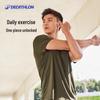 Decathlon Herren Sport-T-Shirt schnelltrocknend atmungsaktiv