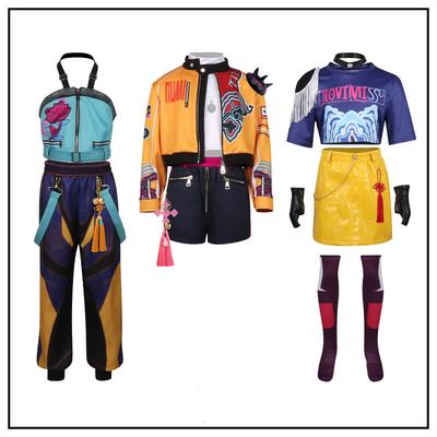Kinderen Meisjes Cosplay Kostuum Verkleedkleding Kind Idool Rolspel Outfits Halloween