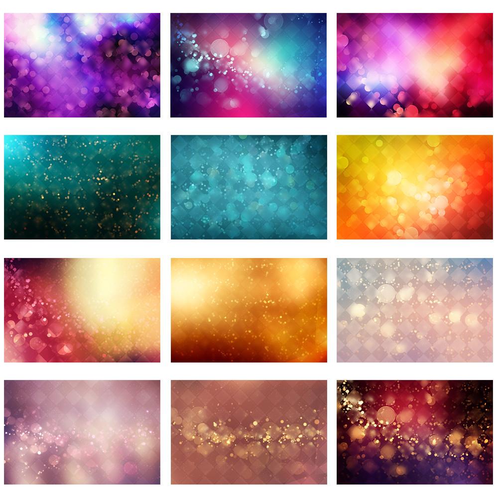 225*150cm Lichtflecken Fotografie Hintergrund verträumte Glitzerpunkte Heiligenscheine Hintergrund Mädchen Geburtstagsparty Babyparty Dekoration Banner
