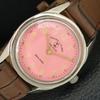 SWISS VINTAGE FAVRE LEUBA SEA KING 253 HAND-WINDING MENS PINK WATCH A703726-1