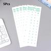Universal Russian Keyboard Layout Stickers Waterproof Durable PVC Keyboard Decals Fit Laptop Desktop Computer Key Button Labels
