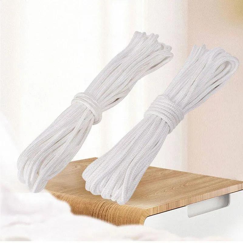 100m Clothesline Outdoor White Multifunctional Ropes Tent Lanyard Strap Multiple Sizes of Ropes Strong Rope Outdoor Accessories