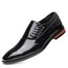 Business Dress Men Shoes Square Toe Leather Party Wedding Shoes Men Quality Gentleman Shoess 48 Casual Man Office Shoes 2024