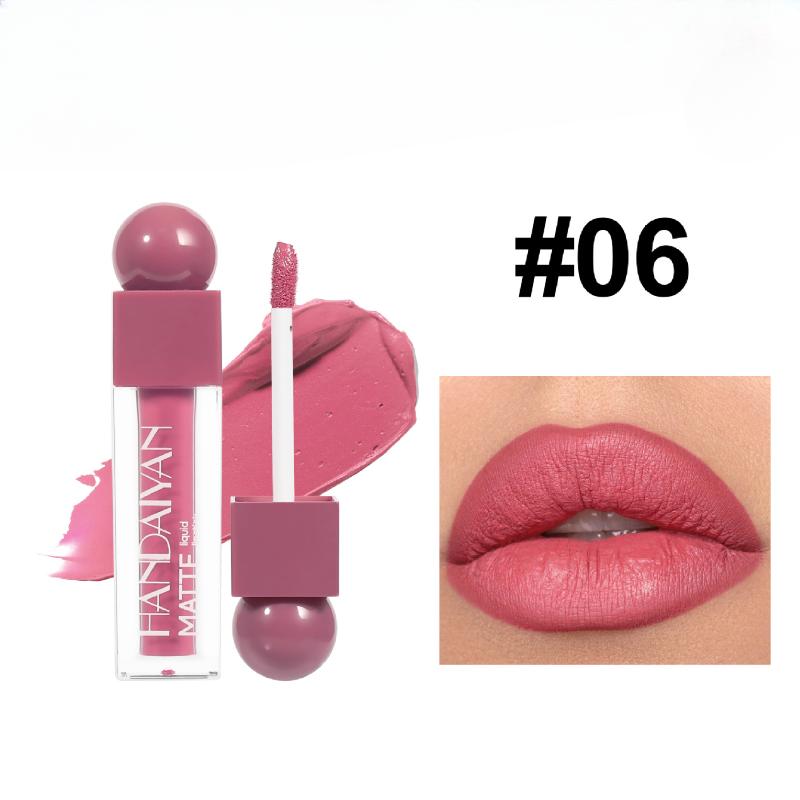 Velvet Matte Lipstick, Waterproof Non-stick Lip Gloss, Exquisite Lip Glaze, Luxurious Lip Makeup