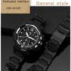 Bracelet de montre en acier plastique pour Casio GW-A1100FC GW-A1000 GW-4000 GA-1000 Bracelet de montres de sport pour hommes de haute qualité