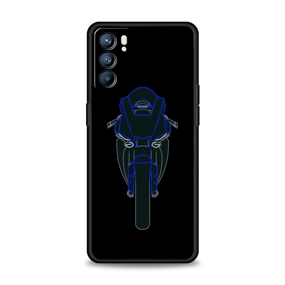 Moto Cross Motorcycle Phone Case For OPPO Find X5 A54 A53 A52 A9 2020 A15 A95 A76 A74 A12 Reno7 SE Reno6 Pro Plus 5G Cover