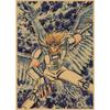 Saint Seiya Retro Kraft Paper Anime Poster Wall Decor Mural 374