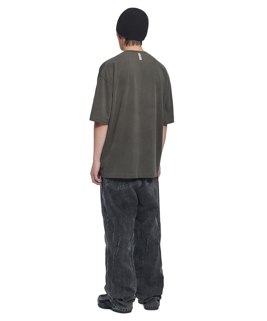 Nomaenyueol Gear Manual Graphic T-Shirt - Deep Khaki