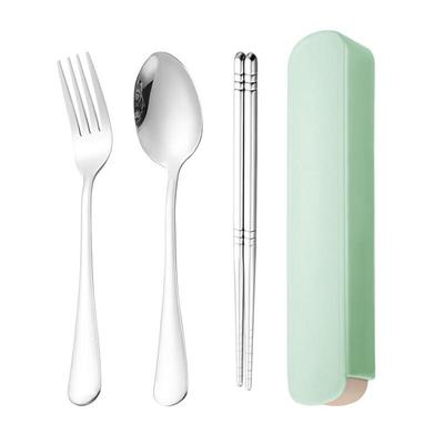Abay 304 Edelstahl Tragbares Besteckset