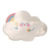 Cute Ins Wind Rainbow Cloud Bathroom Diatom Mud Water Absorption Floor Mat Special Shape Anti-slip Mat Bathroom Door Floor Mat