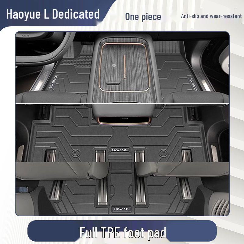 Haoyue L TPE Surrounds Car Floor Mats for Geely 23-25 Seven-Seater 2023 Haoyue L