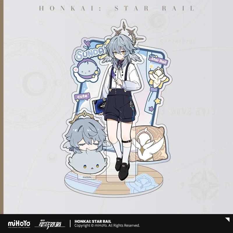 Sunsyea Honkai Star Rail Official Merch miHoYo Original Authentic NSSS Series Badge Keychain Acrylic Stand Card Sunday