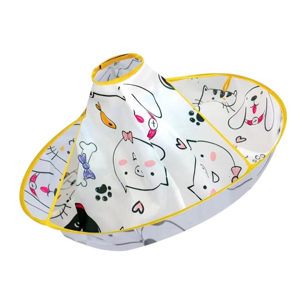 Colorful Hair Cutting Cape Foldable Cloak Umbrella Hair Cutting Gown Waterproof Reusable Hair Cutting Tools Home Haircut