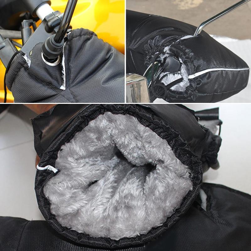 Handlebar Mittens Cold Weather Mountain Bike Handlebar Mittens Windproof Coldproof for Commuter MTB Bicycle Bar Warmer C