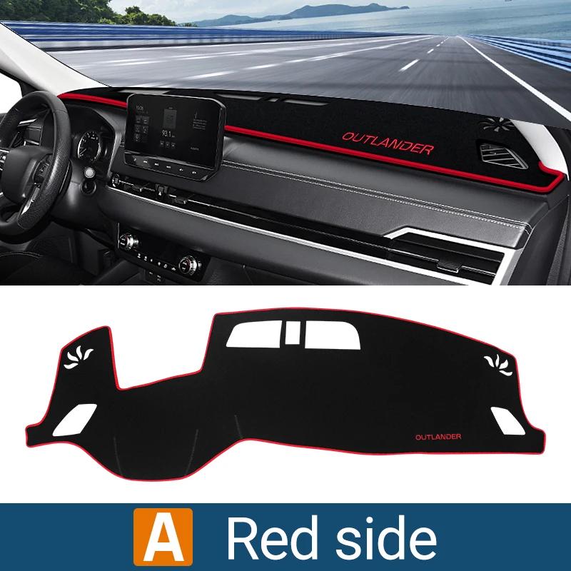 Car For Mitsubishi Outlander 4 GM GN PHEV   2024 Dashboard Covers Avoid Light Pad Sun Shade Anti-UV Carpets Non-Slip Mat