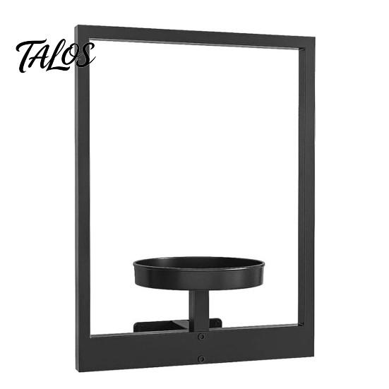 Vertical Plant Holder Picture Frame Wall Heavy Duty Metal Plants Display Stand Home Office Living Room Mount Flower Shelf Rack