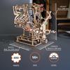 Ugears Marble Run Chain Hoist 70156 Wooden Puzzle, Crafts & Models, No Glue or Tools Required, for Adults and Kids