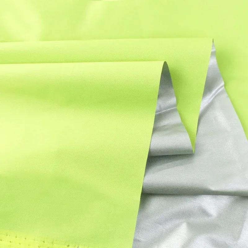 1-5Meters*148cm 190T Meetee Thin Waterproof Fabric Outdoor Sunscreen Sunshade Silver-coated Ripstop Umbrella Cloth Tent Material
