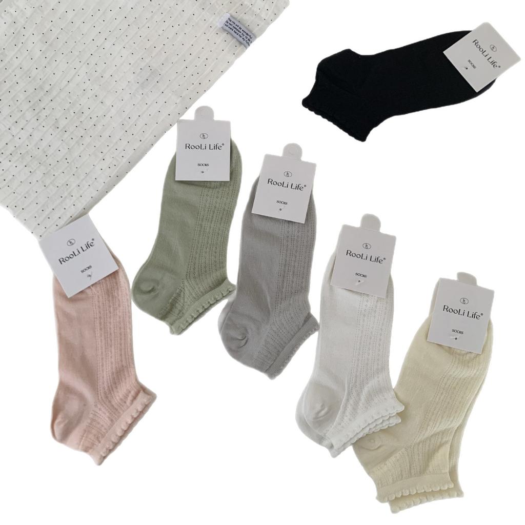 Mulberry Silk Socks, Thin Summer Socks, Cool Summer Socks, Soft And Glutinous White Ballet-Style Short-Leg Socks