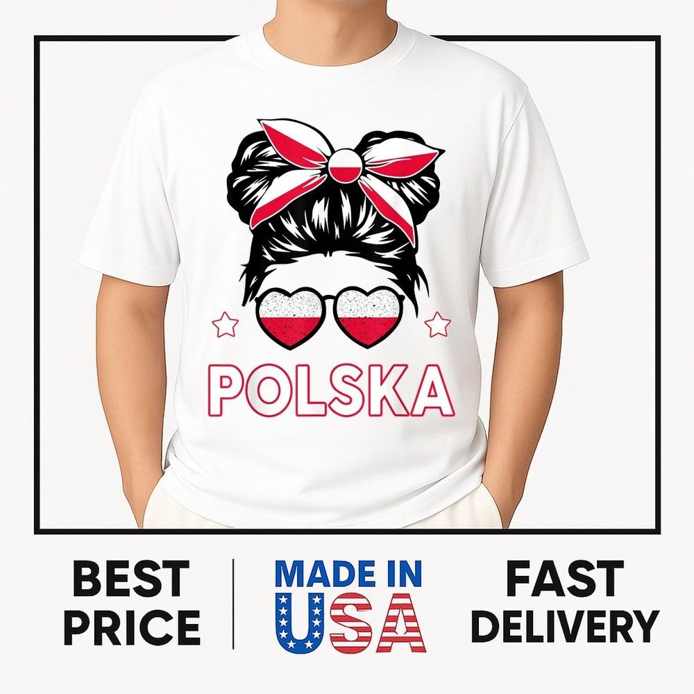 

Polska-Shirt Polish Flag Poland Adult Women T-Shirt HOT ITEM Unisex T-Shirt M