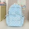 New Y2k Cute Polka Dot Backpack Sweet Girl Bow Small Knapsack Large Capacity Students Schoolbag Women's Fashion Outdoor Rucksack