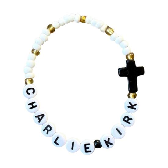 

Браслеты Свободы Памятный Браслет из Бусин Эластичный Переломный Момент Патриотические Браслеты для Мужчин Женщин Детей Памятные F