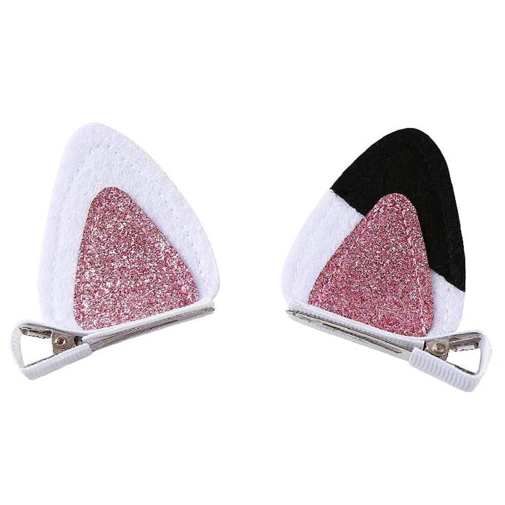 Cute Anime Cat Ear Headband for Make Up Cosplay Costume Hair Clip Halloween Party Headdress Women Face Washing Headwear
