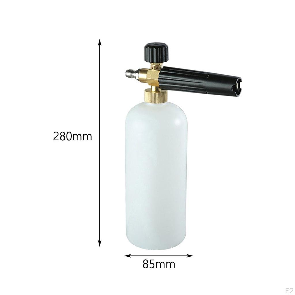 Foam Sprayer, Power Washer Jet Bottle, Quick Release Adjustable Soap Bottle 5 Pressure