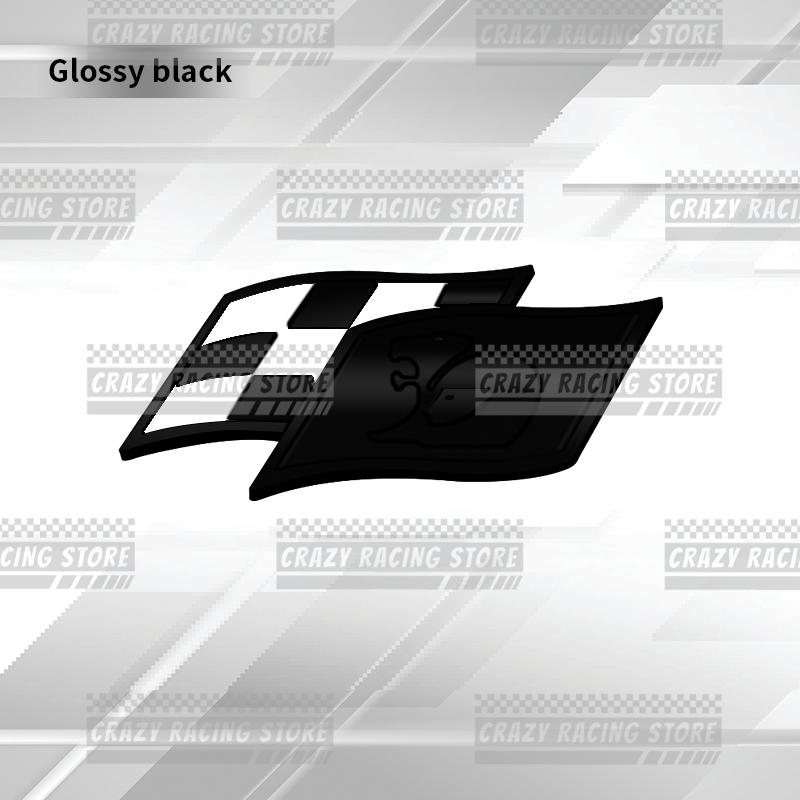 Car Badges HSV Racing Flag Trunk Emblem Metal Stickers Body Decals Letter Grille Decor For Holden HSV Astra Commodore GTS R8