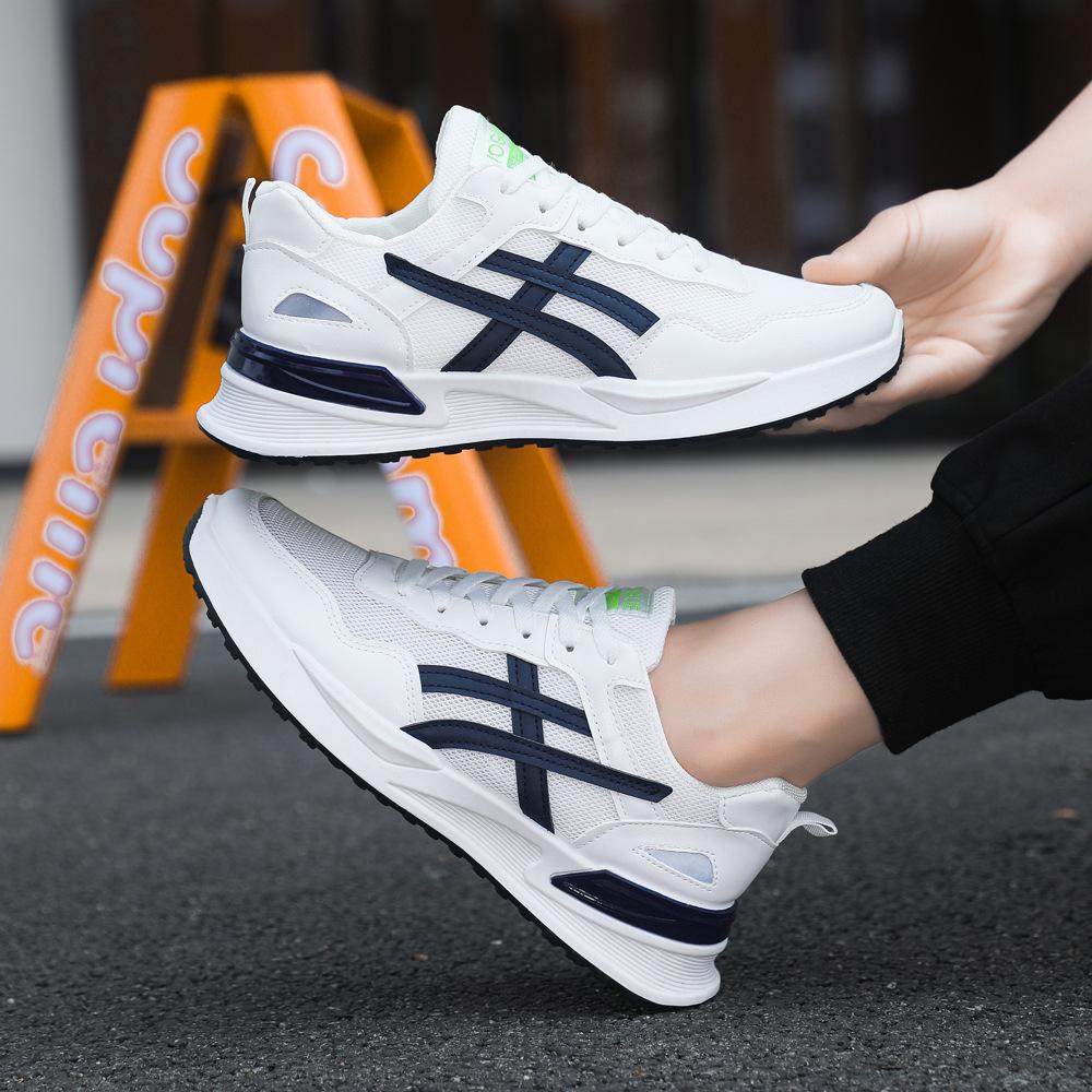 Men's shoes summer 2024 new casual sports travel shoes men's dad shoes retro mesh breathable running shoes