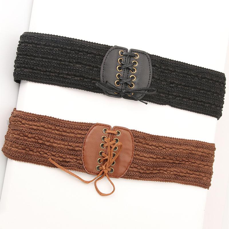 Offline Women'S Waist Seal, Women'S Elastic Clothing Belt