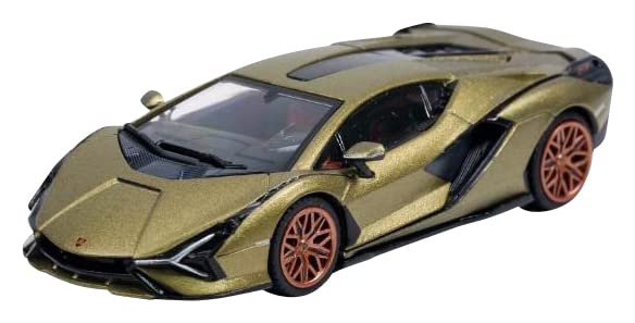 

Hung Hing Toys Lamborghini FKP 37 Зеленый Готовое изделие 1/64 Sián зелёный