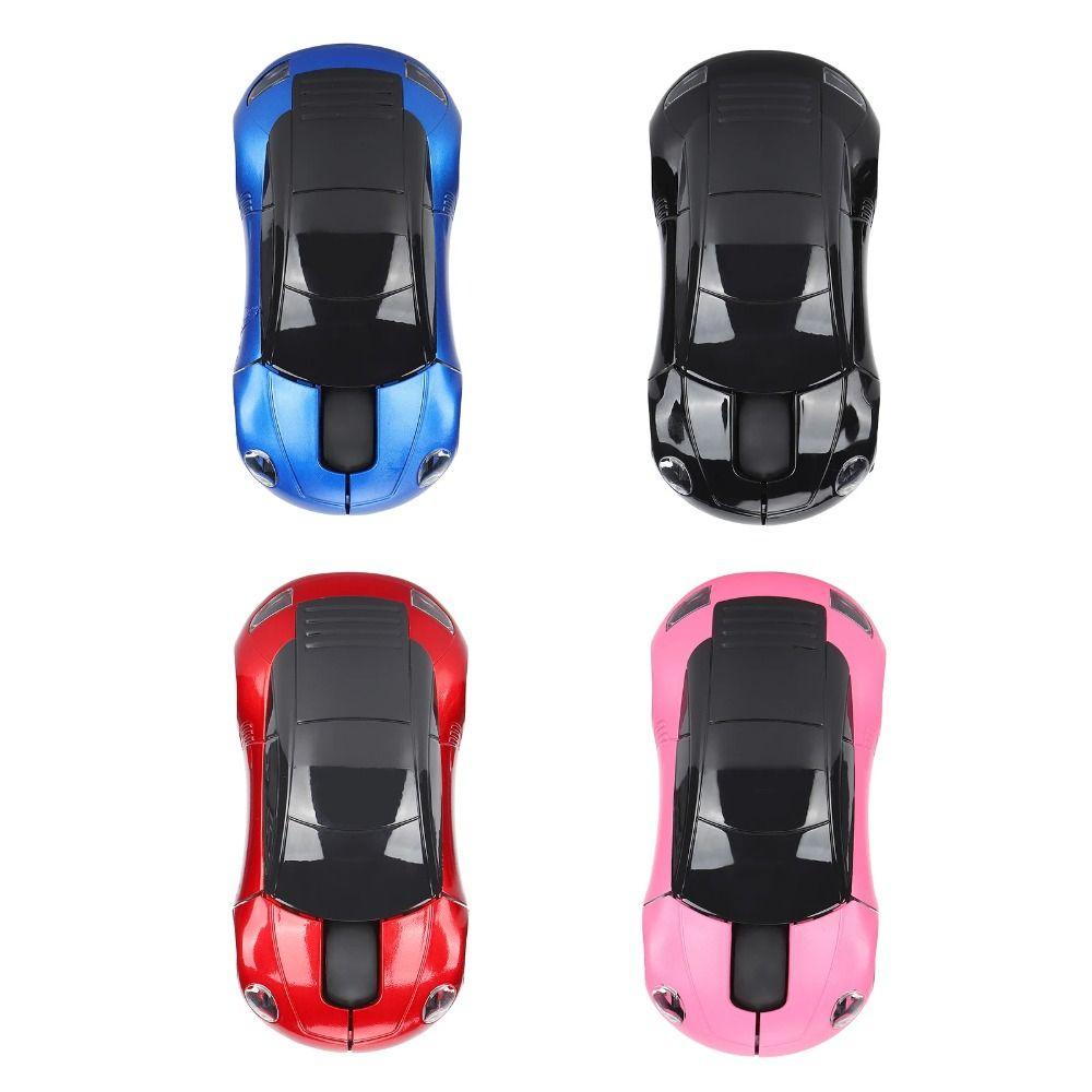 USB Scroll Sports Car Wireless Mouse Cartoon Wireless Mouse for Laptop/PC Computer Peripherals