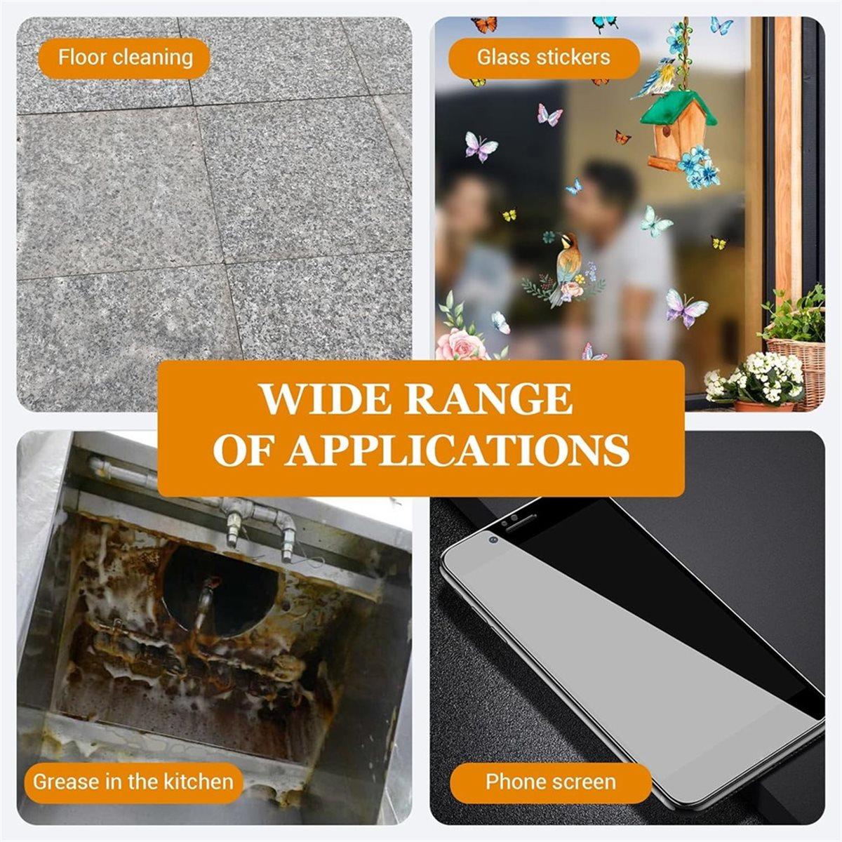 

4 Pcs Plastic Blade Scraper Adhesive Remover Cleaning Scrapers Paint Scraper Tool for Removing Labels Stickers Taping China Mainland