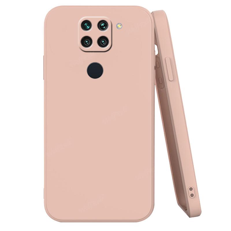 For Redmi Note 9 Case Cover Xiaomi Redmi Note 9 Capas Silicone Liquid Phone Bumper TPU Soft Case Redmi Note 9 4G Global Fundas