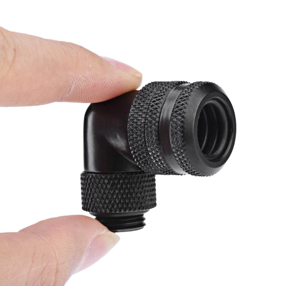 14MM PC Water Cooling Fitting G1/4 Thread Tube Connector Brass Fitting  Hard Tube Installation