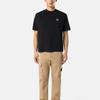 Stone Island Ss25 Compass Patch Ribbed Crew Neck Short Sleeve T-Shirt Men Tops Black K1S152100034-V0029