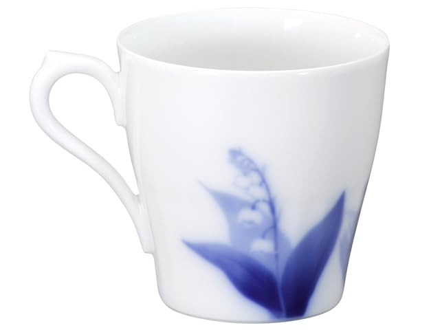 [Okura Porcelain - Wrapped in Washi Paper] Mug - Lily of the Valley